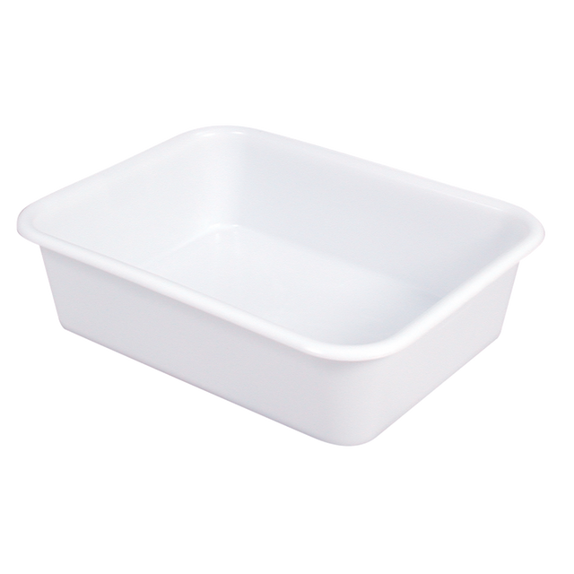 CUVETTE RECT. PROFONDE 20 L BLANC – Cuvette – HygiRéa