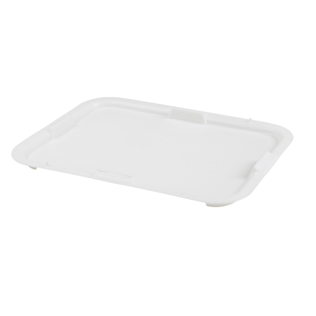 COUVERCLE CUVETTE RECT. 20 L BLANC – Couvercle baquet – HygiRéa