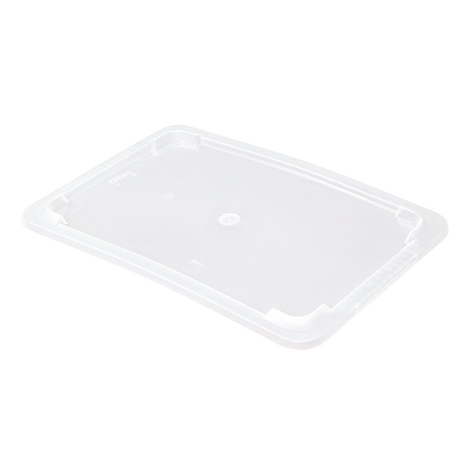 COUVERCLE BAC PLAT 5 L TRANSPARENT – Couvercle bac plat – HygiRéa