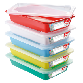 LOT 5 BACS PLATS TEMOINS 8 L + CV – Bac plat – HygiRéa