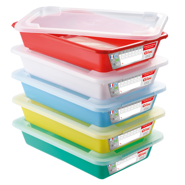 LOT 5 BACS PLATS TEMOINS 8 L + CV – Bac plat – HygiRéa