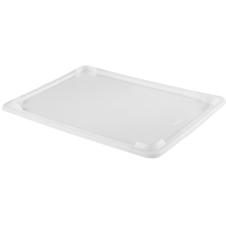COUVERCLE BAC PLAT 10L TRANSPARENT – Couvercle bac plat – HygiRéa