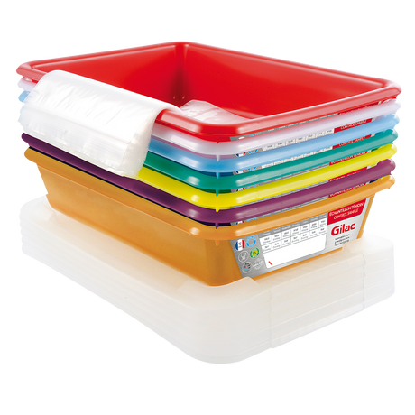 LOT 7 BACS PLATS TEMOINS 3 L + CV – Bac plat – HygiRéa