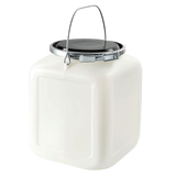 BONBONNE 20L BLANC COUV. GEN.METAL. – Jerrican. fût. bonbonne – HygiRéa