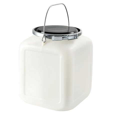 BONBONNE 20L BLANC COUV. GEN.METAL. – Jerrican, fût, bonbonne – HygiRéa