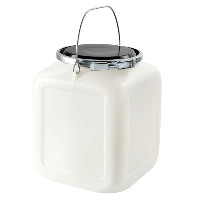 BONBONNE 20L BLANC COUV. GEN.METAL. – Jerrican, fût, bonbonne – HygiRéa