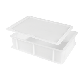 LOT DEMI BAP 9 L + COUVERCLE – Bac à pâtons – HygiRéa