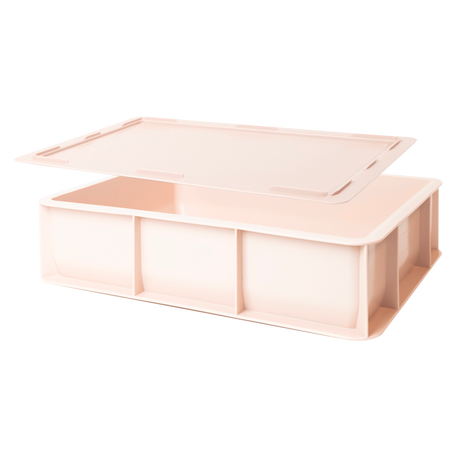 LOT DEMI BAP 9 L + COUVERCLE – Bac à pâtons – HygiRéa