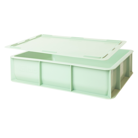 LOT DEMI BAP 9 L + COUVERCLE – Bac à pâtons – HygiRéa