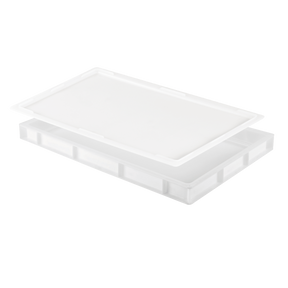 LOT BAP 9L BLC + COUVERCLE – Bac à pâtons – HygiRéa