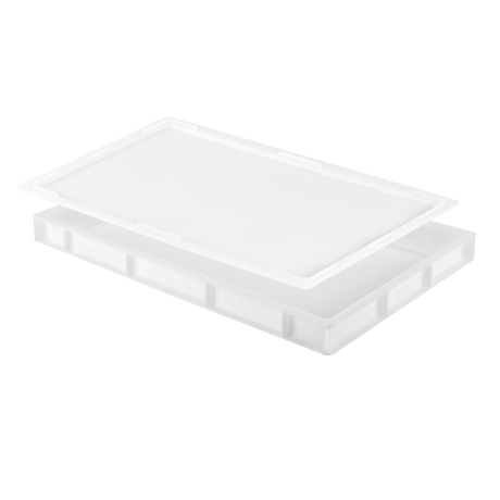 LOT BAP 9L BLC + COUVERCLE – Bac à pâtons – HygiRéa