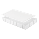 LOT BAP 15L BLC + COUVERCLE – Bac à pâtons – HygiRéa