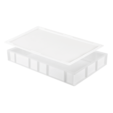 LOT BAP 15L BLC + COUVERCLE – Bac à pâtons – HygiRéa