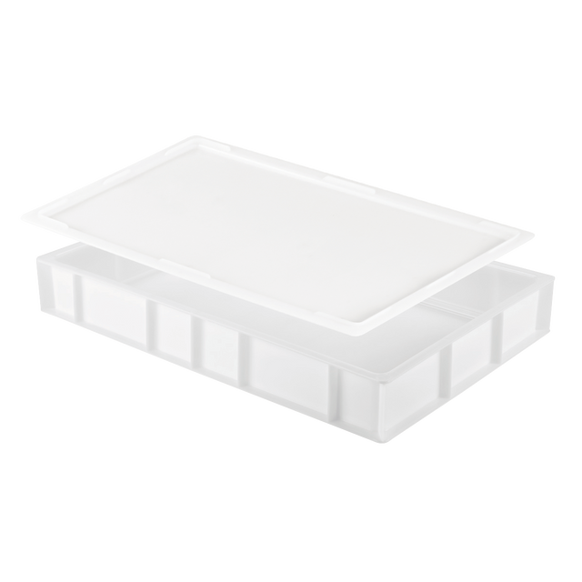 LOT BAP 15L BLC + COUVERCLE – Bac à pâtons – HygiRéa