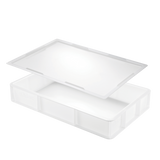 LOT BAP GN1/1 BLC + COUVERCLE – Bac à pâtons – HygiRéa