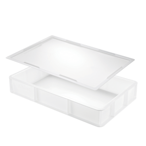 LOT BAP GN1/1 BLC + COUVERCLE – Bac à pâtons – HygiRéa