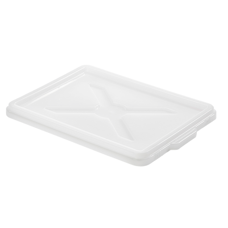 COUV. CAISSE PLEINE 400X300 BLANC – Couvercle caisse – HygiRéa