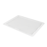 COUVERCLE DEMI-BàP BLANC 400x300 – Couvercle bac à pâtons – HygiRéa