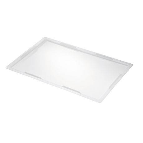 COUV. CAISSE PLEINE 600X400 BLANC – Couvercle caisse – HygiRéa