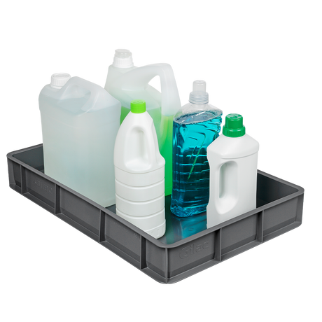 BAC RETENTION 15 L GRIS – Bac de rétention – HygiRéa