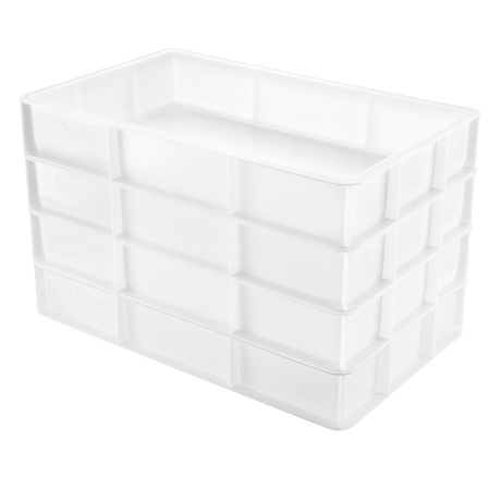 BAC A PATONS GN 1/1 BLC 530x325x90 – Bac à pâtons – HygiRéa
