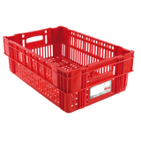 CAISSE AJOUR. 600X400 37L HACCP – Caisse ajourée – HygiRéa