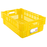 CAISSE AJOUR. 600X400 37L HACCP – Caisse ajourée – HygiRéa
