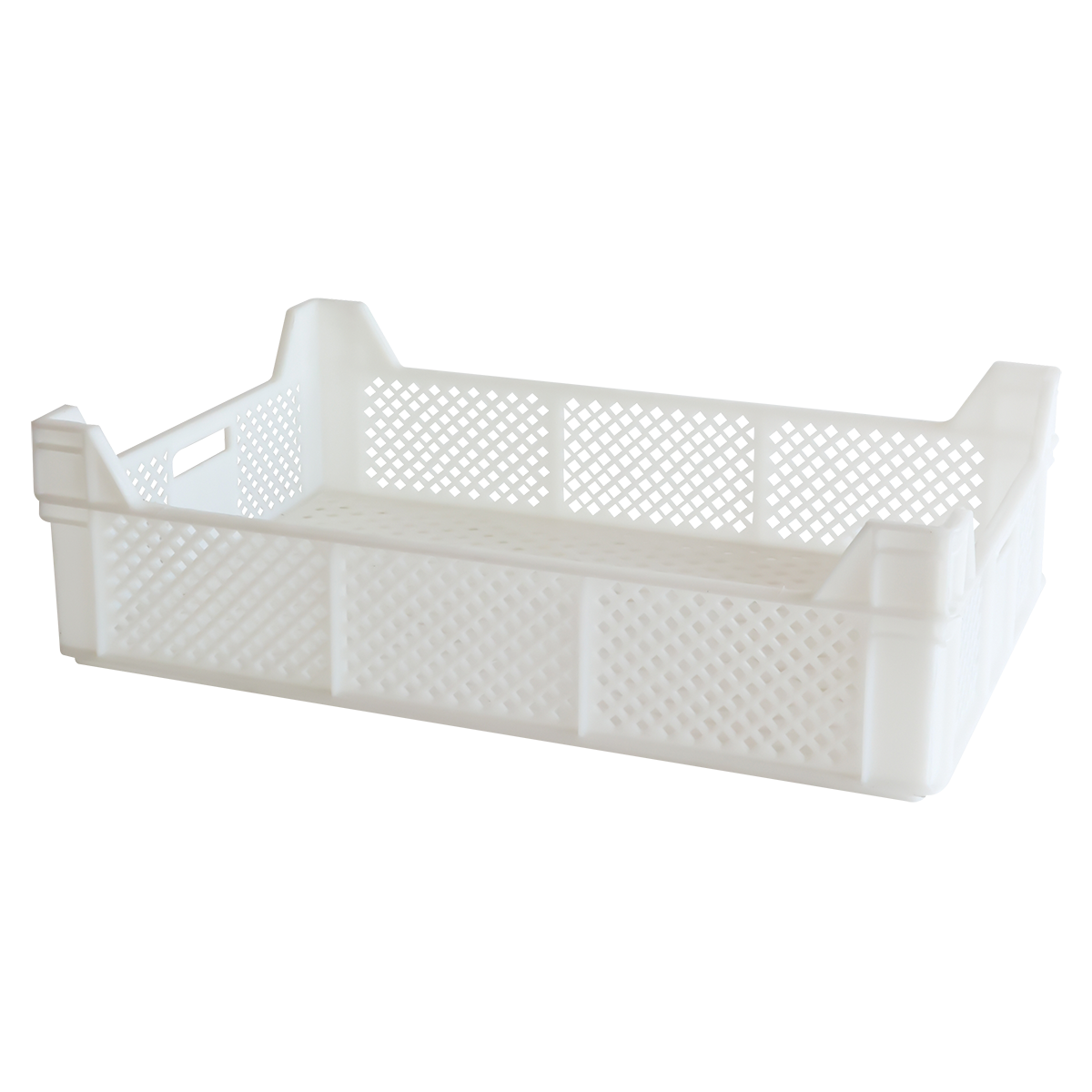 CAISSE FIN AJ ECH 600x400x130 29L – Caisse ajourée – HygiRéa