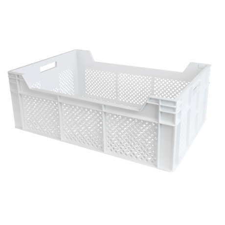 CAISSE FIN AJ ECH 600x400x225 45L – Caisse ajourée – HygiRéa