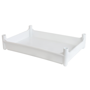 BAC 4PIEDS540X360X120 10L – Bac plat – HygiRéa