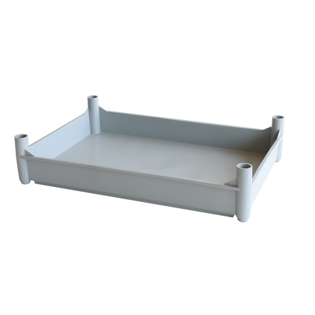 BAC 4PIEDS540X360X120 10L – Bac plat – HygiRéa