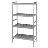 ETAGERE 4 NIV. ALU. L90XP56XH180 – Etagère, rayonnage – HygiRéa