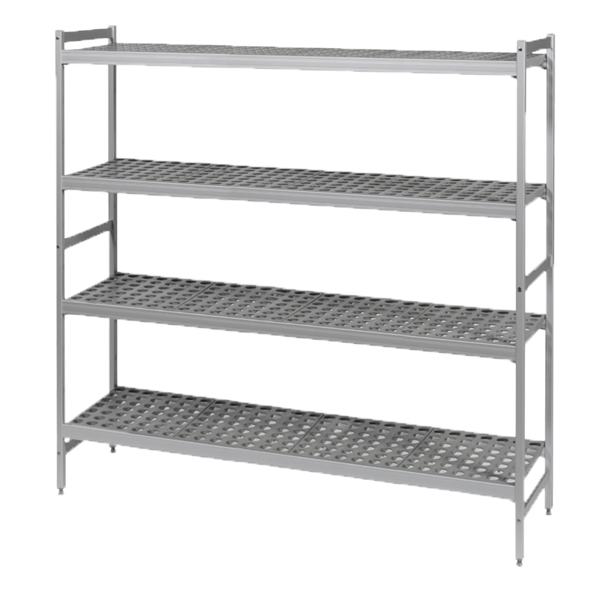 ETAGERE 4 NIV. ALU. L174XP56XH180 – Etagère, rayonnage – HygiRéa