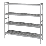 ETAGERE 4 NIV. ALU. L174XP56XH180 – Etagère, rayonnage – HygiRéa