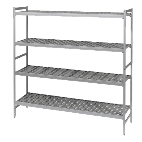 ETAGERE 4 NIV. ALU. L174XP56XH180 – Etagère, rayonnage – HygiRéa