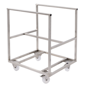CHARIOT INOX POUR PATIERE 170 L – Chariot – HygiRéa