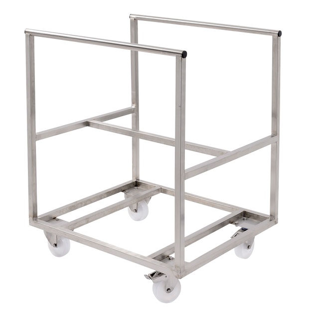 CHARIOT INOX POUR PATIERE 170 L – Chariot – HygiRéa