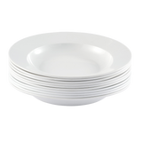 LOT 10 ASSIETTES BLANC – Vaisselle réutilisable – HygiRéa