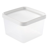LOT DE 12 BOITES 0.6L + COUV.BLANC – Boîte réutilisable – HygiRéa