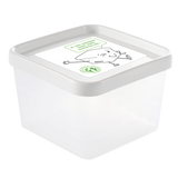 LOT DE 12 BOITES 0.6L + COUV.BLANC – Boîte réutilisable – HygiRéa