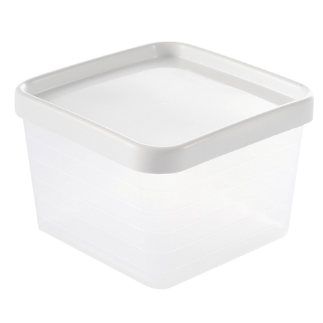 BOITE HERMETIQUE 0.6 L TRANSPARENTE – Boîte réutilisable – HygiRéa