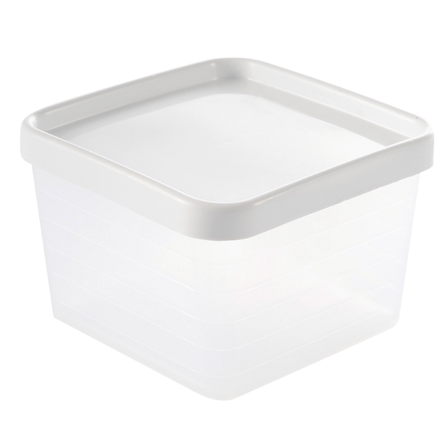 BOITE HERMETIQUE 0.6 L TRANSPARENTE – Boîte réutilisable – HygiRéa