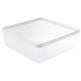 LOT DE 6 BOITES 2.5 L + COUV.BLANC – Boîte réutilisable – HygiRéa