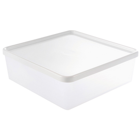 LOT DE 6 BOITES 2.5 L + COUV.BLANC – Boîte réutilisable – HygiRéa