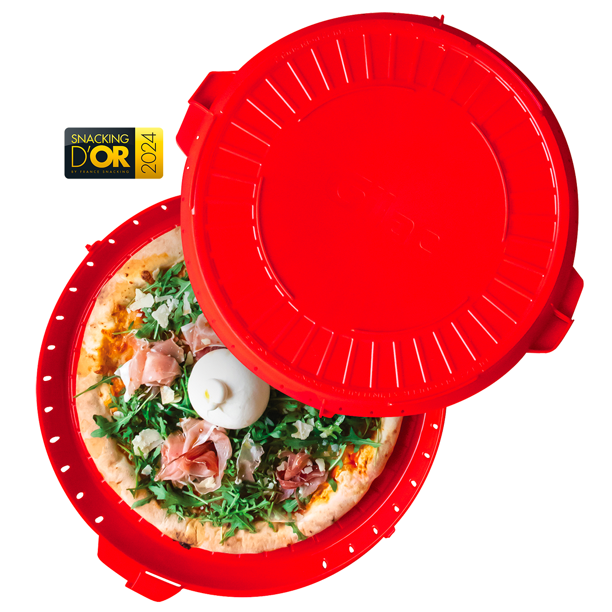 B2R - ROUGE - PAVÉ GILAC – Boîte réutilisable – HygiRéa