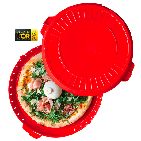B2R - ROUGE - PAVÉ GILAC – Boîte réutilisable – HygiRéa