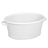 BAQUET OVALE FD RENFORCE BLANC – Baquet – HygiRéa