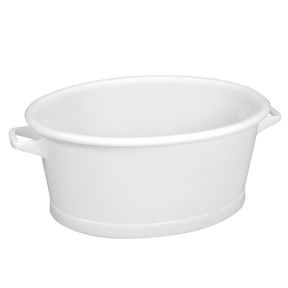 BAQUET OVALE FD RENFORCE BLANC – Baquet – HygiRéa