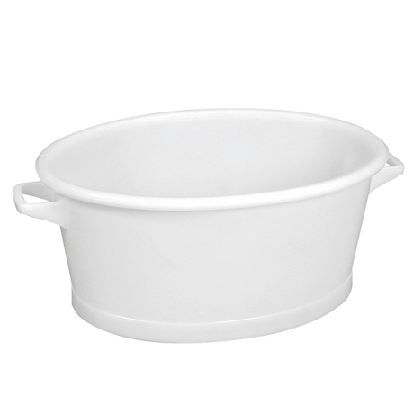 BAQUET OVALE FD RENFORCE BLANC – Baquet – HygiRéa