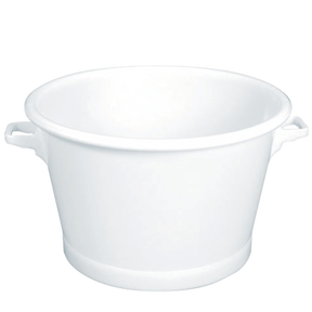 BAQUET ROND FD RENFORCE BLANC – Baquet – HygiRéa